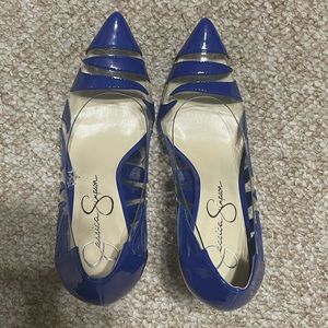 Beautiful blue Jessica Simpson Pumps! Like new! Only worn once.